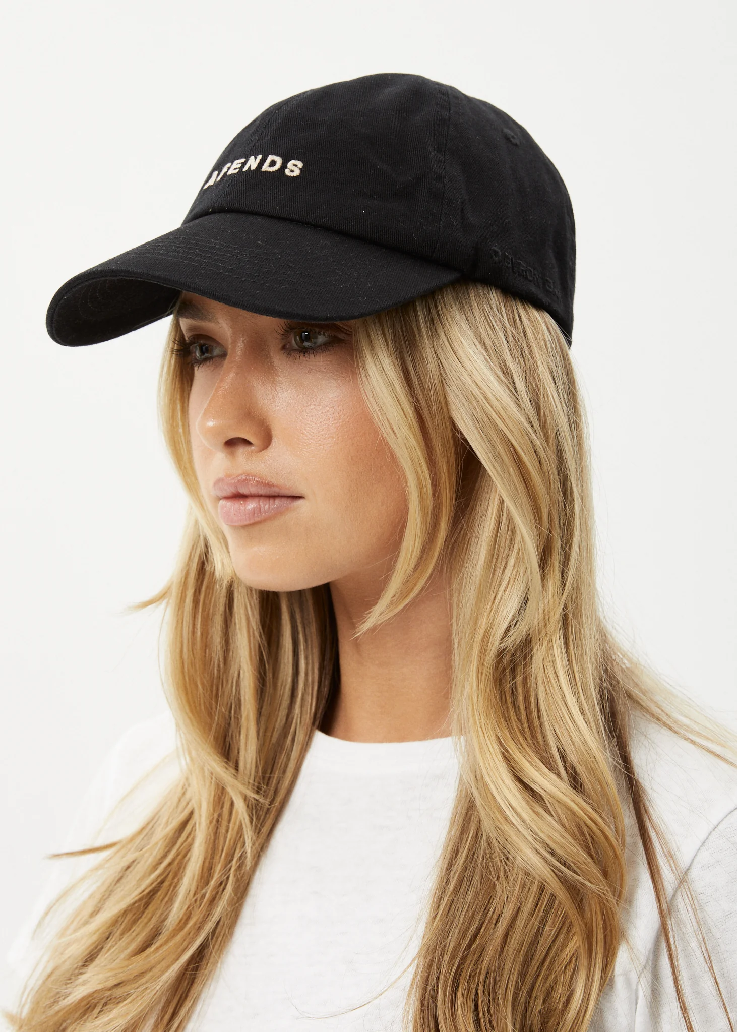 AFENDS Womens Daylight - Panelled Cap - Stone Black - Image 10