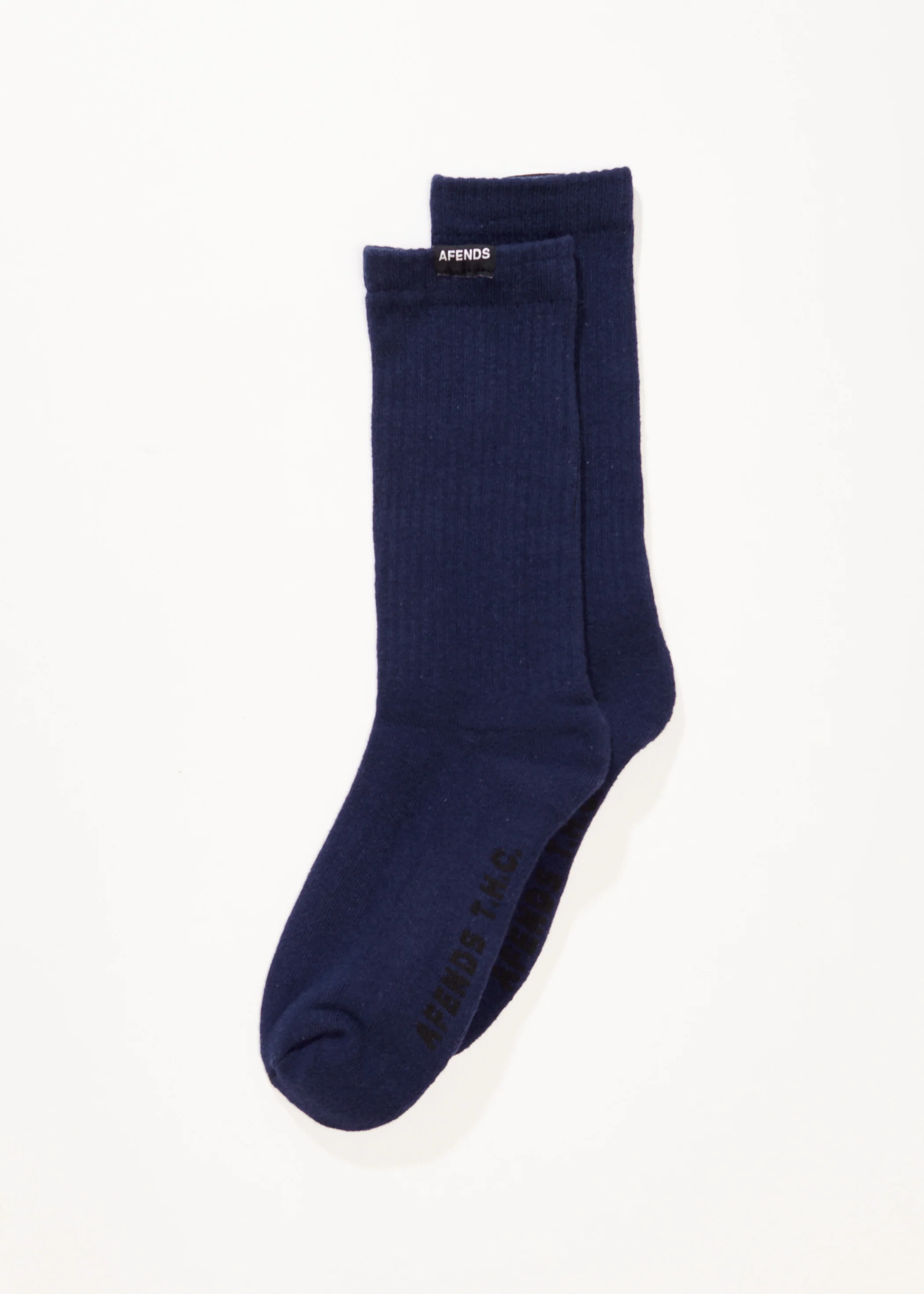 AFENDS Mens Everyday - Socks One Pack - Navy - Image 3