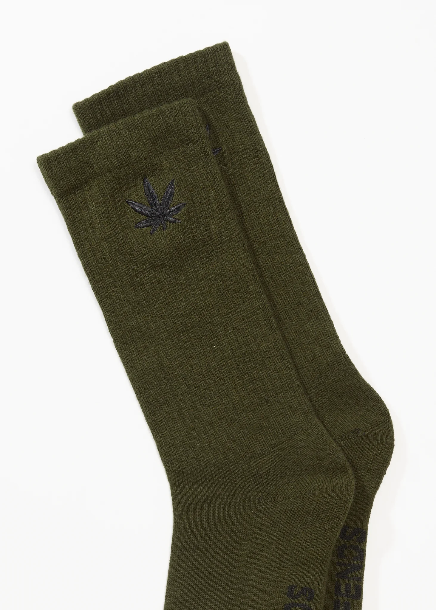 AFENDS Mens Happy - Socks One Pack - Military - Image 2