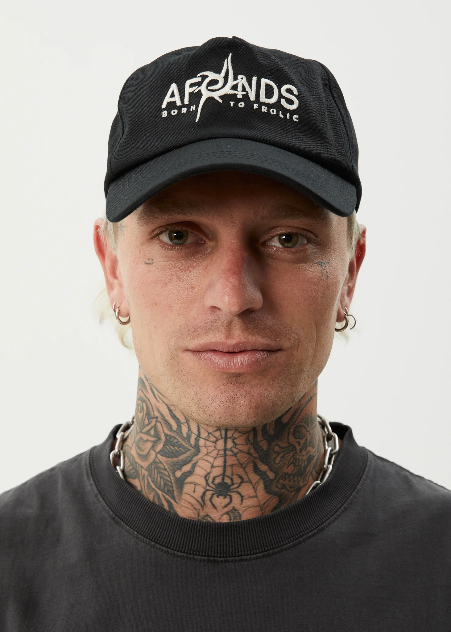 AFENDS Mens Antic - Five Panel Cap - Black - Image 4