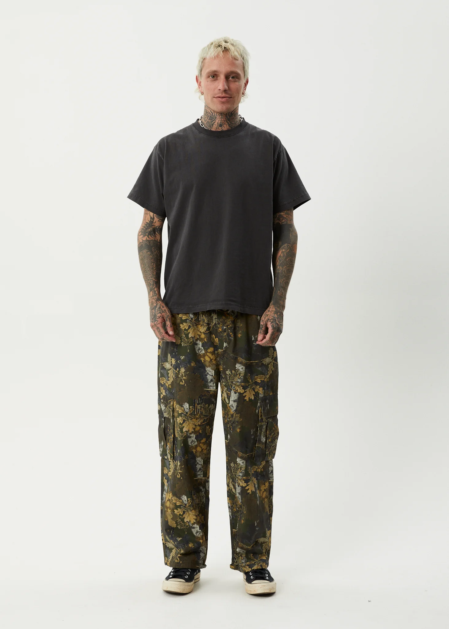 AFENDS Mens Atlas Find Me - Twill Cargo Pant - Find Me - Image 10