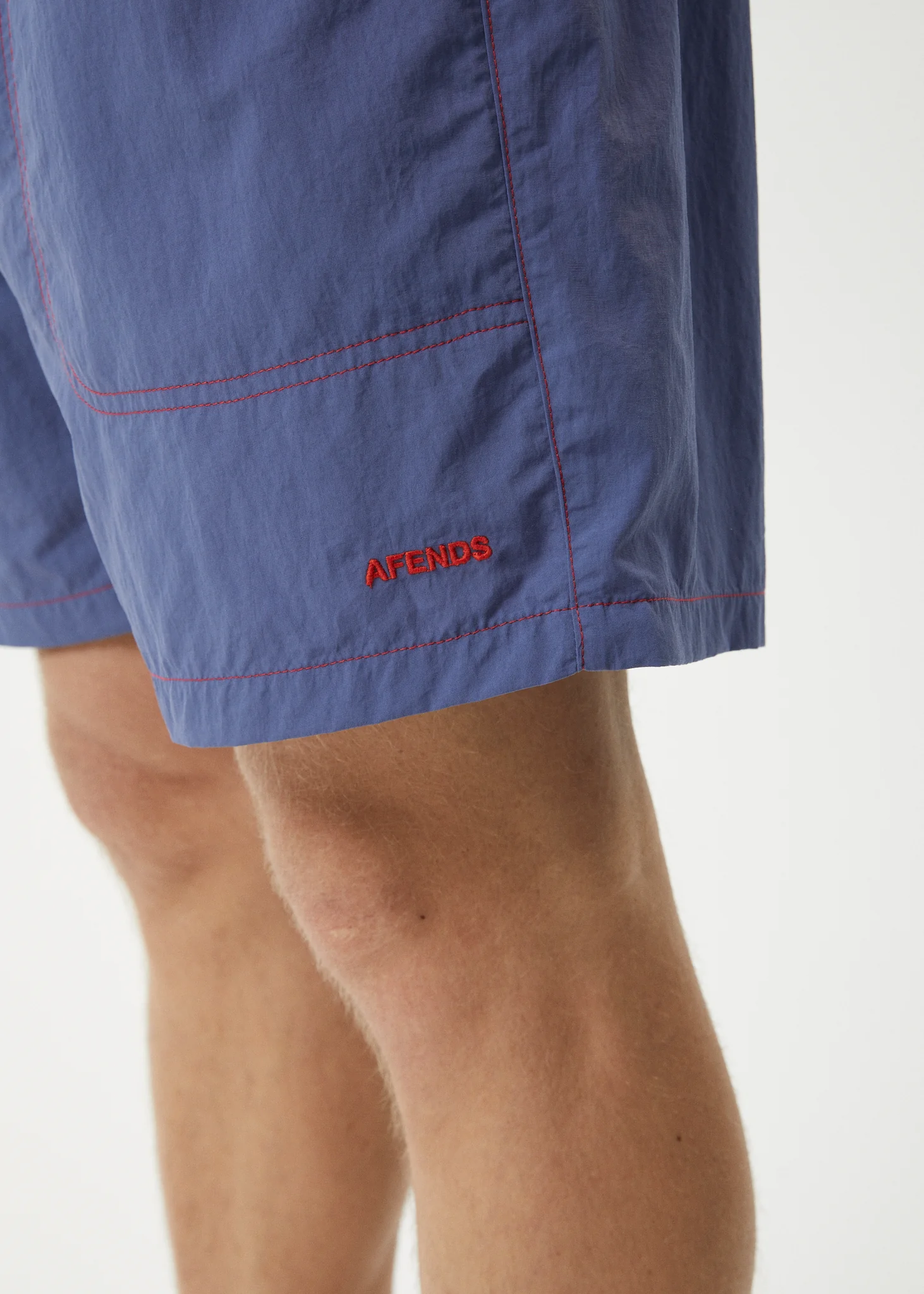 AFENDS Mens Baywatch - Swim Short 18" - Marlin - Image 6