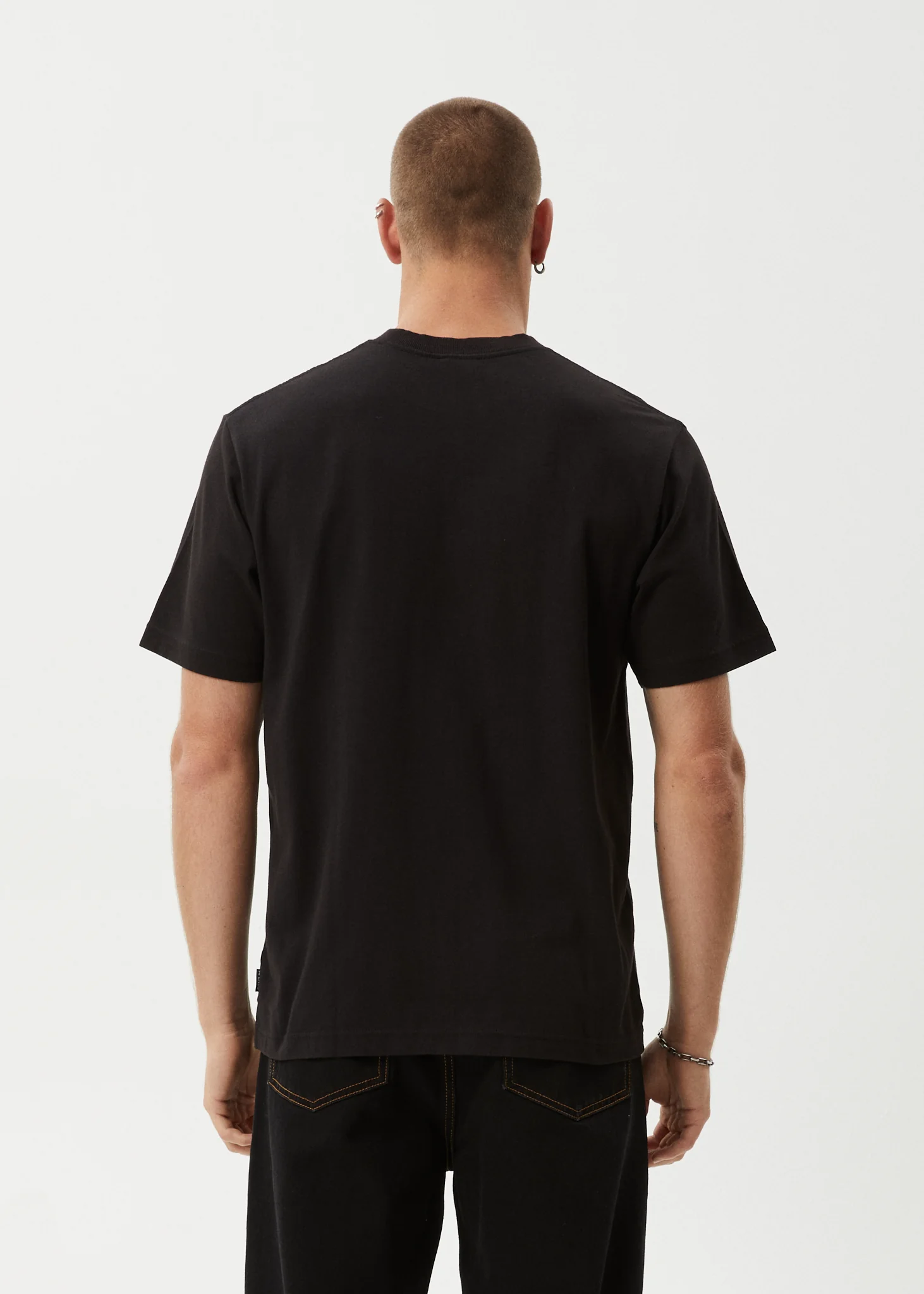 AFENDS Mens Dime Bag - Retro Tee - Black - Image 5