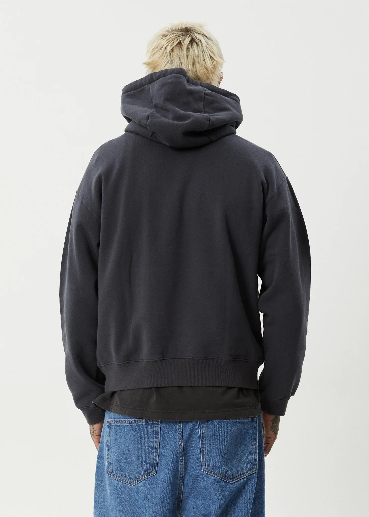 AFENDS Mens Ember - Hoodie - Charcoal - Image 5