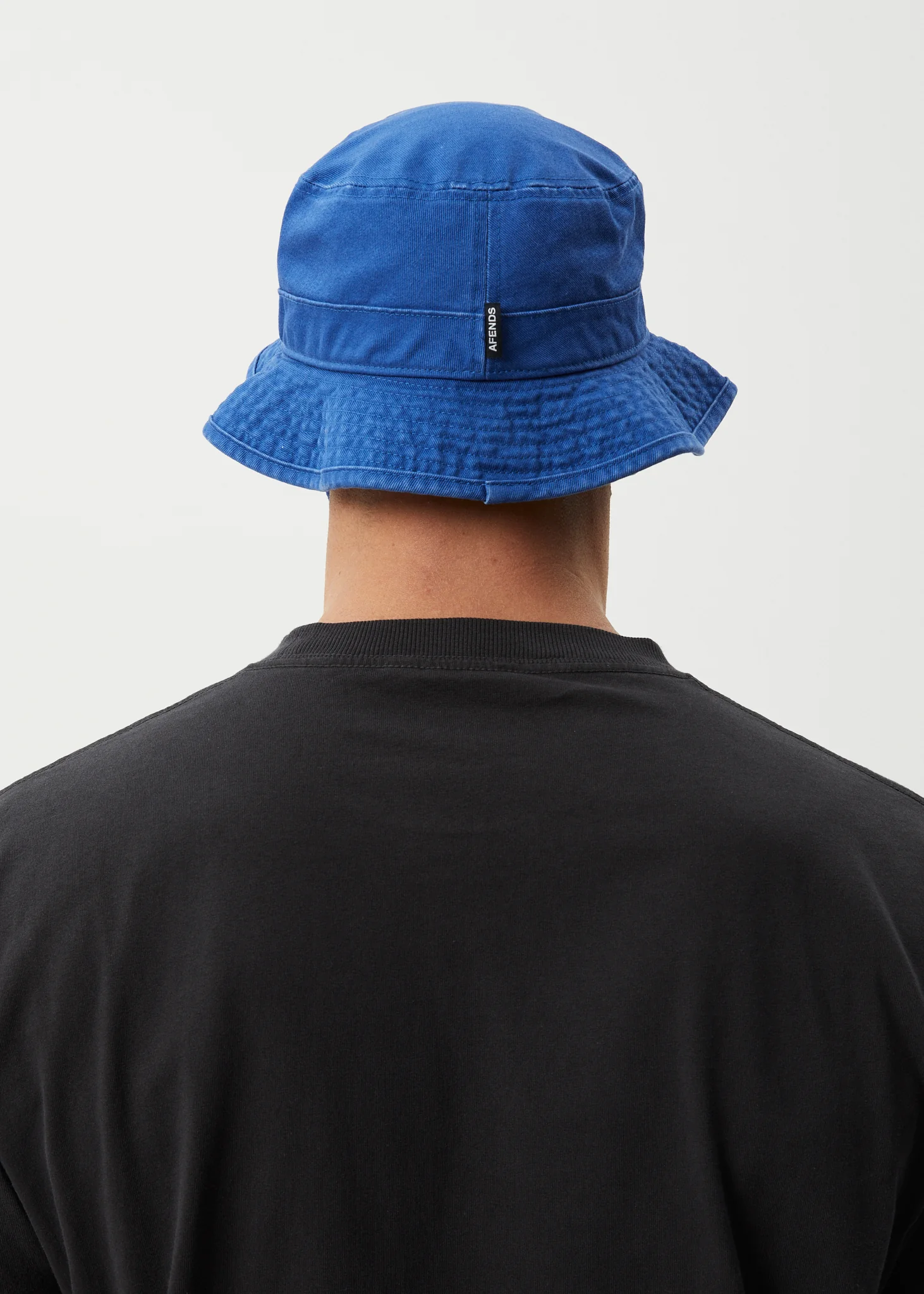 AFENDS Mens Flame - Bucket Hat - Marlin - Image 5