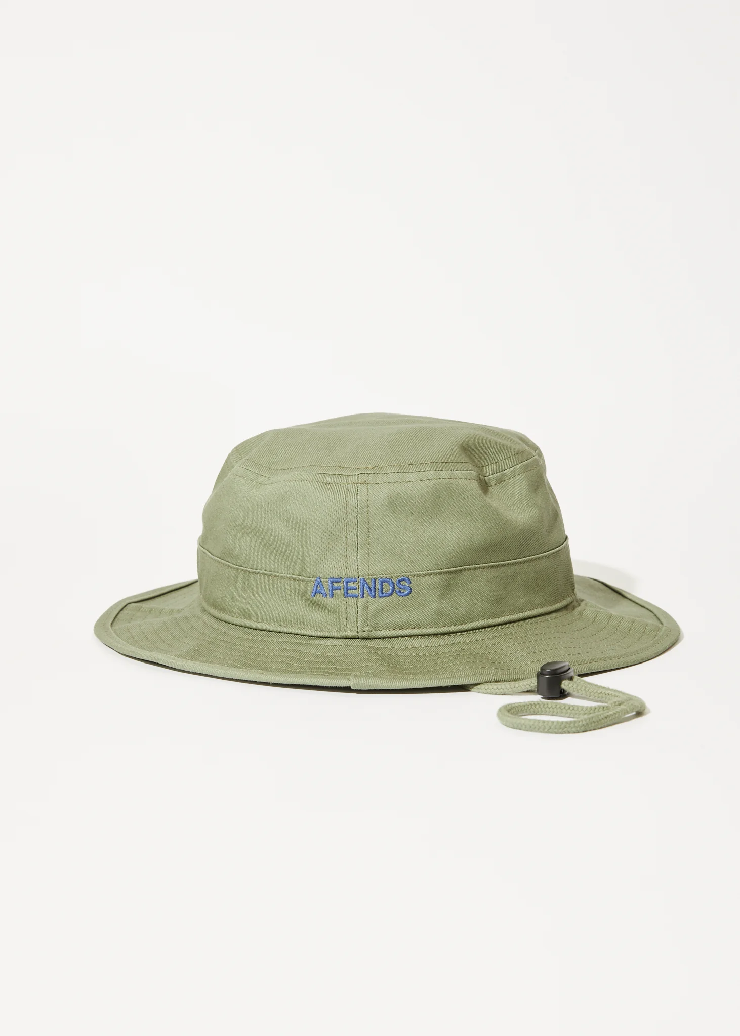 AFENDS Mens Flame - Bucket Hat - Olive - Image 2