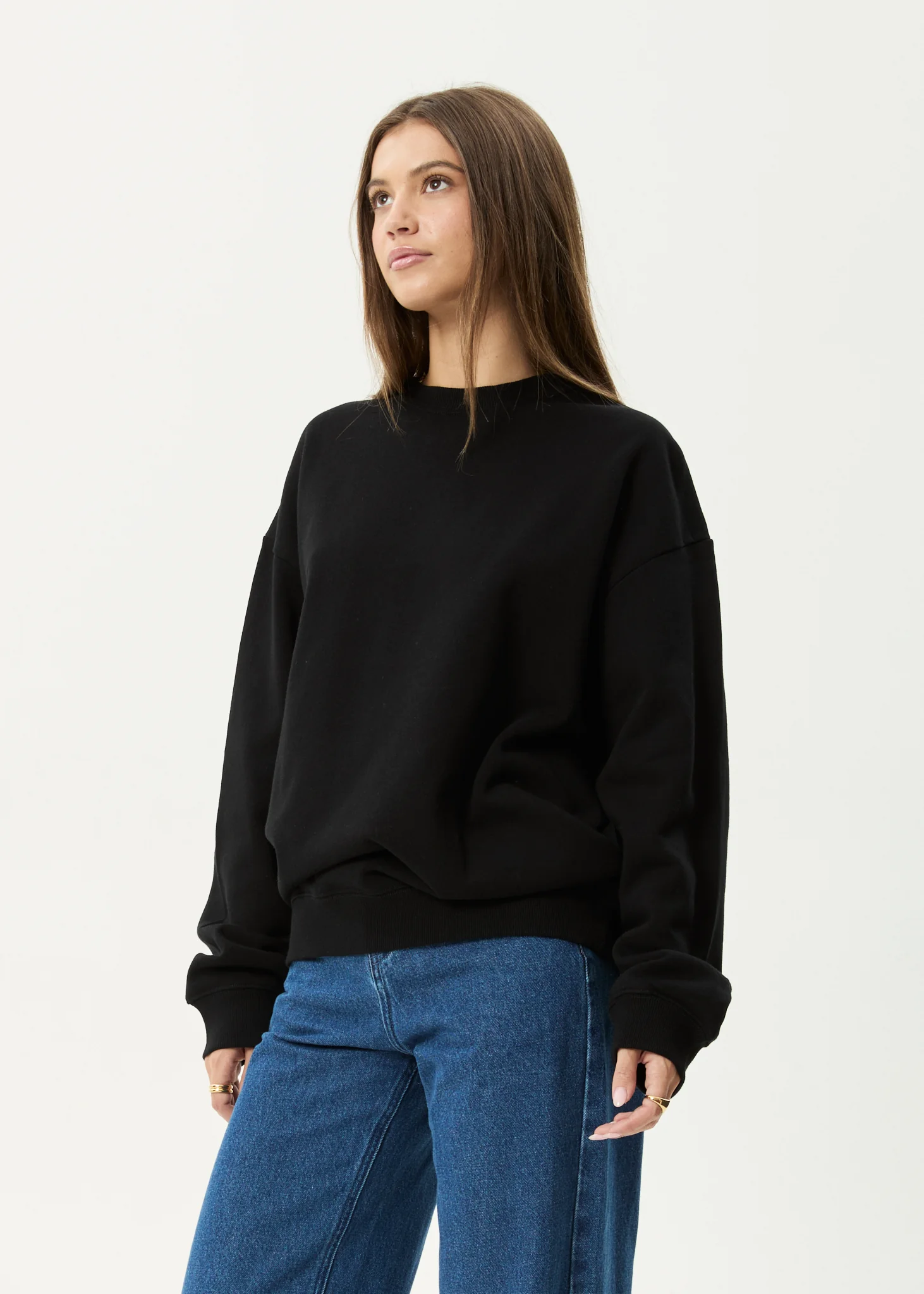 AFENDS Mens Genesis - Crew Neck - Black - Image 4