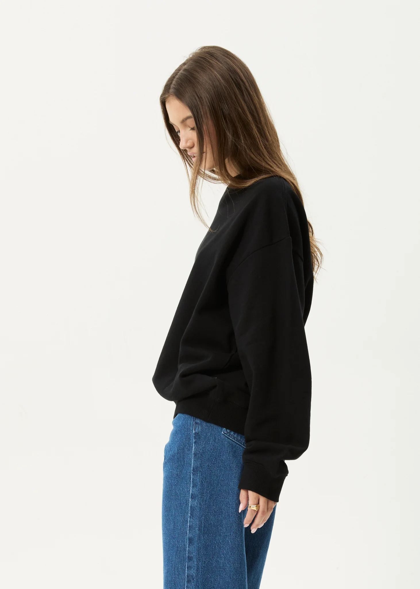 AFENDS Mens Genesis - Crew Neck - Black - Image 6