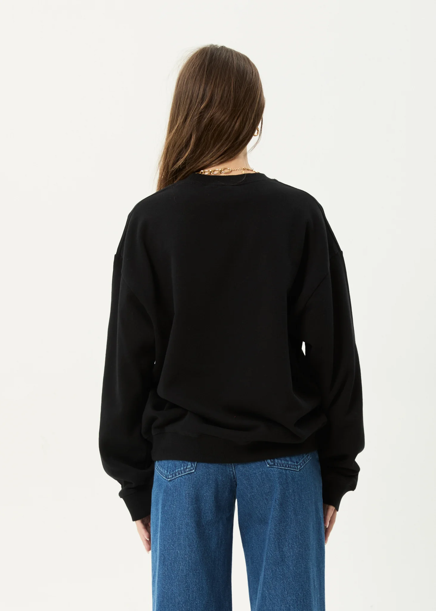 AFENDS Mens Genesis - Crew Neck - Black - Image 8