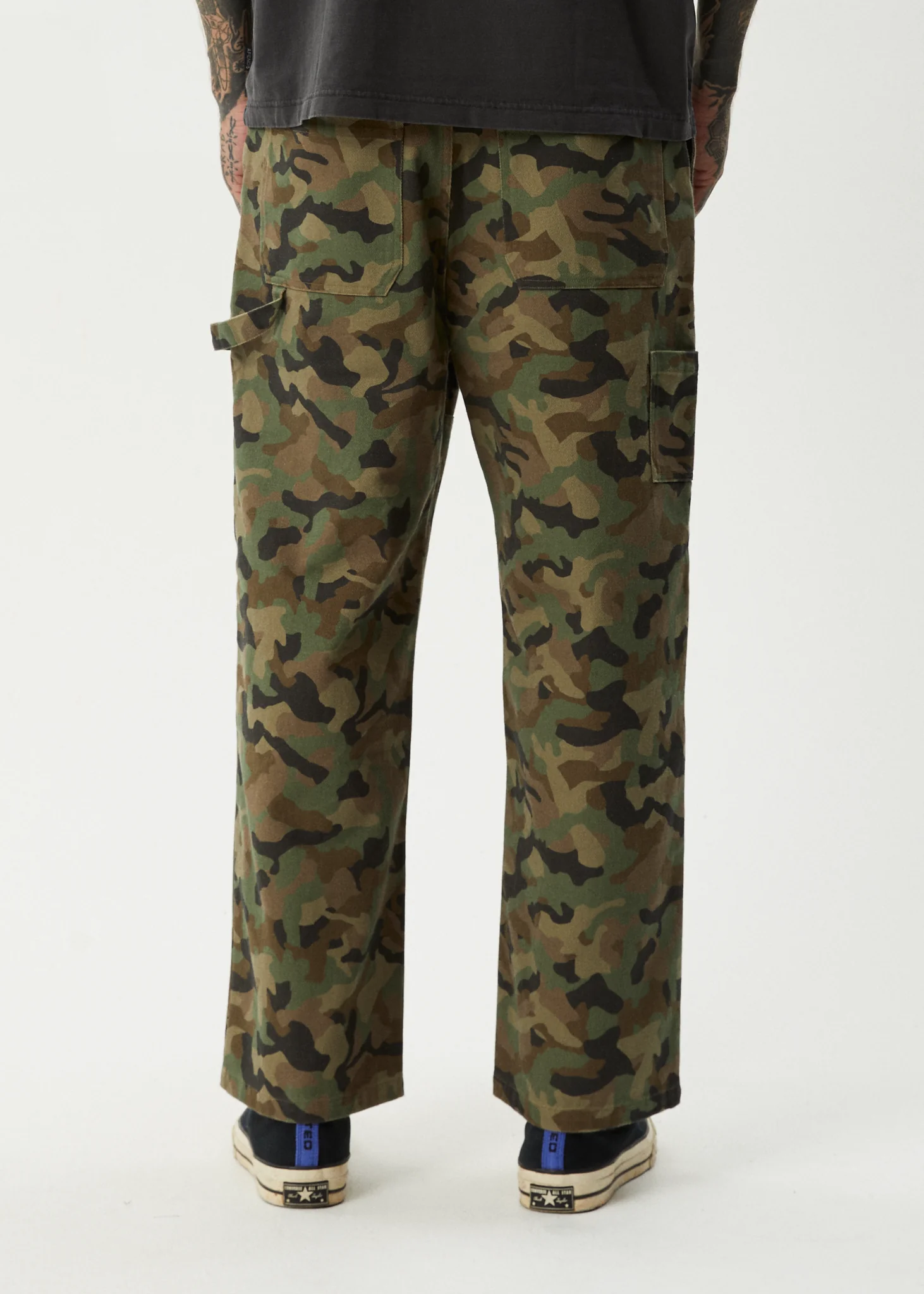 AFENDS Mens Hidden Richmond - Denim Workwear Pant - Hidden - Image 6