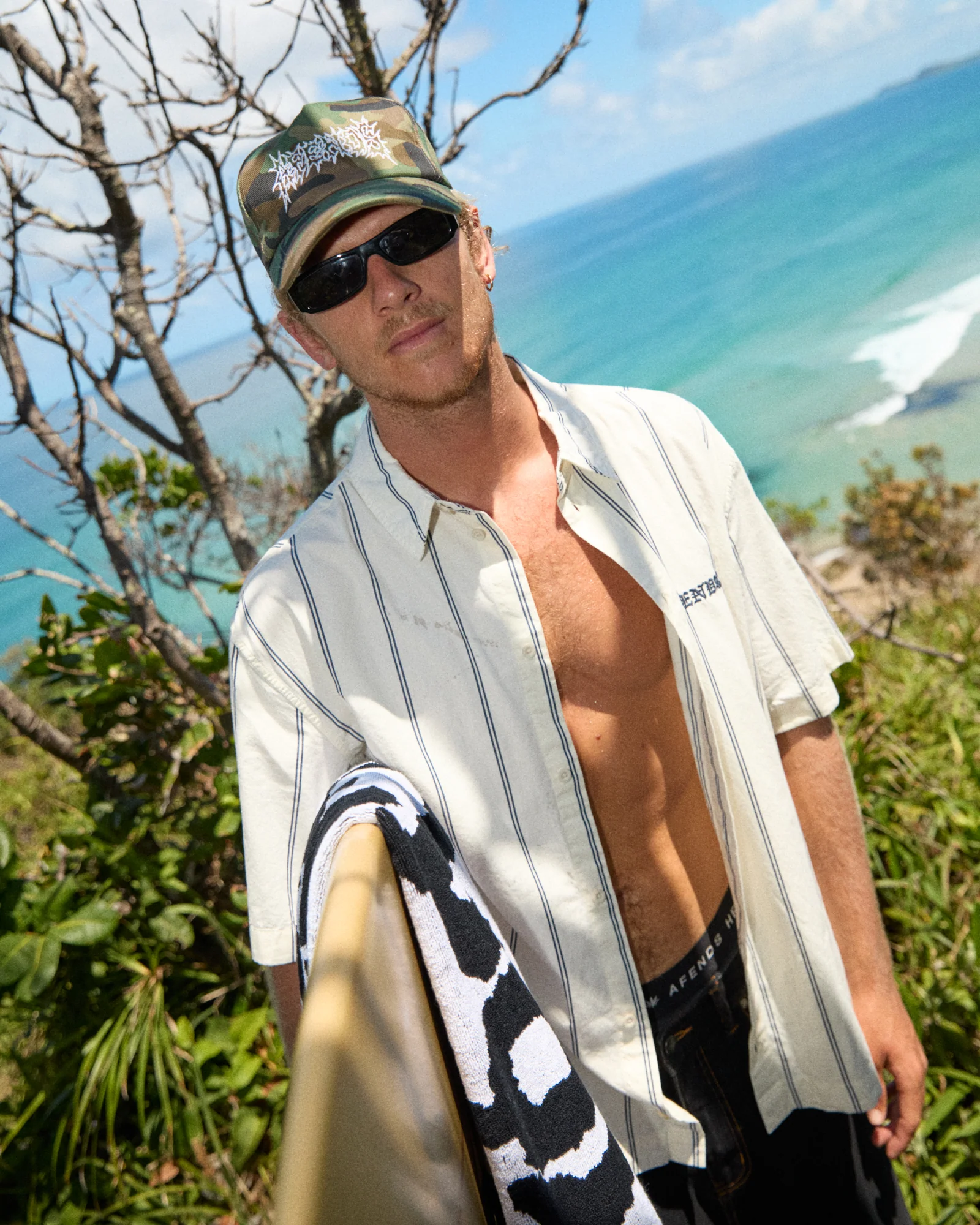 AFENDS Mens Hidden - Trucker Cap - Hidden - Image 3
