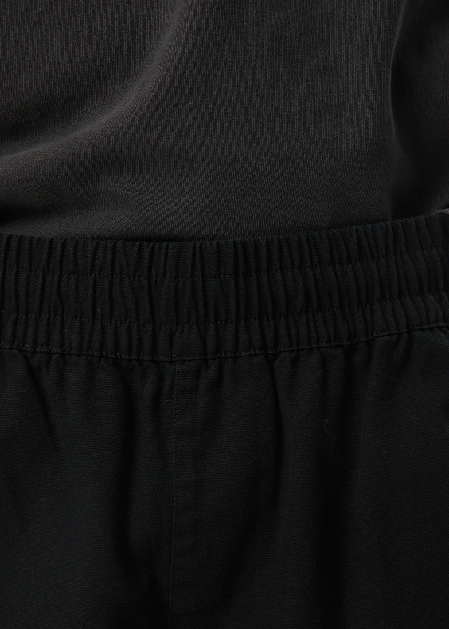 AFENDS Mens Ninety Eights - Elastic Waist Pant - Black - Image 6