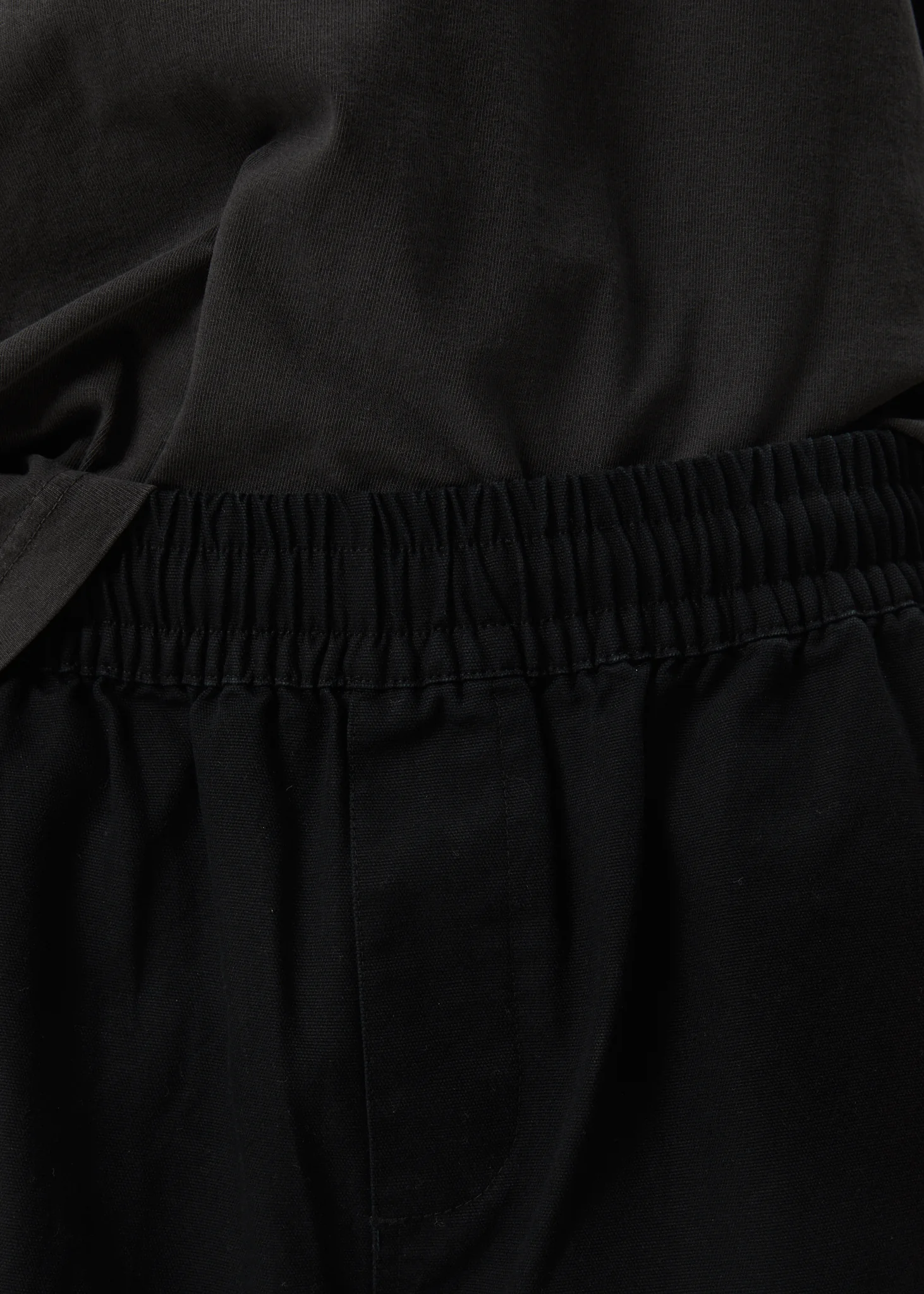 AFENDS Mens Ninety Eights - Oversized Short 20" - Black - Image 6