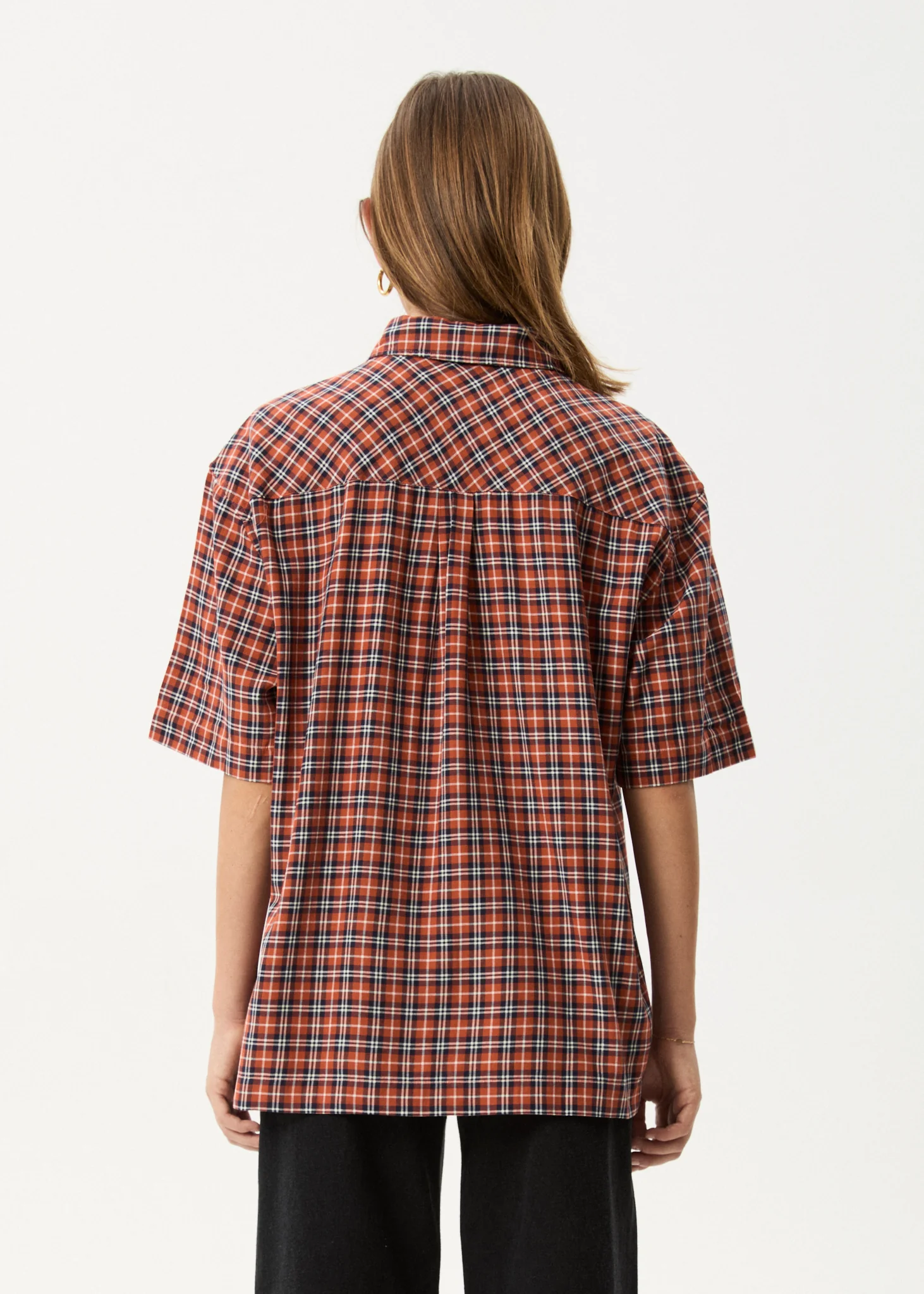 AFENDS Mens Wrecked - Short Sleeve Shirt - Terra - Image 10