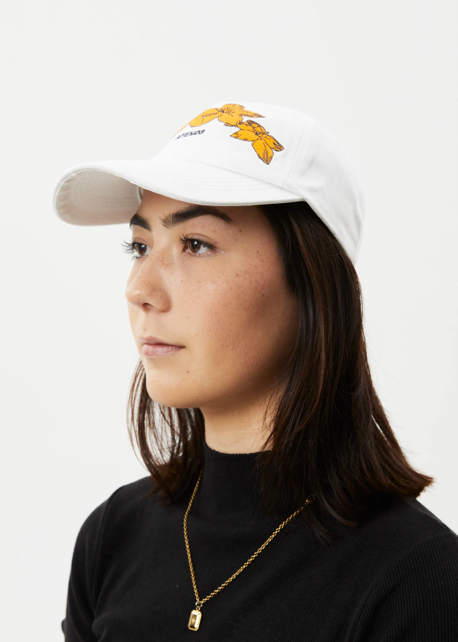 AFENDS Unisex Intergalactic - 6 Panel Cap - White - Image 2