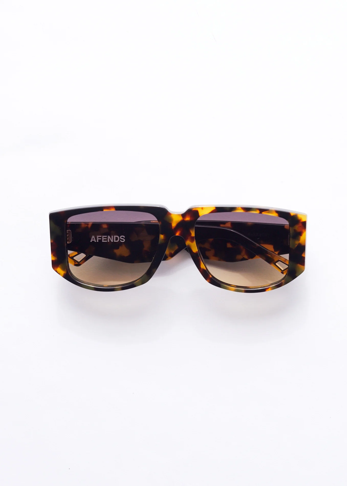AFENDS Unisex Sherbert - Sunglasses - Brown Shell - Image 2