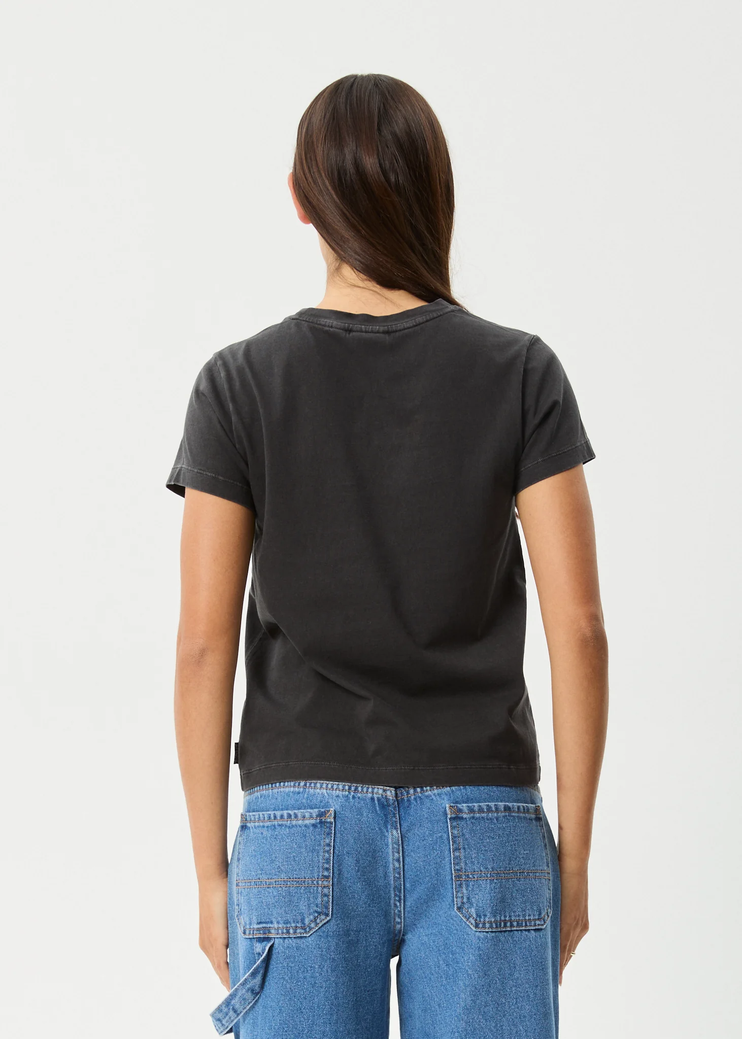 AFENDS Womens Apocalypso - Regular Tee - Stone Black - Image 5