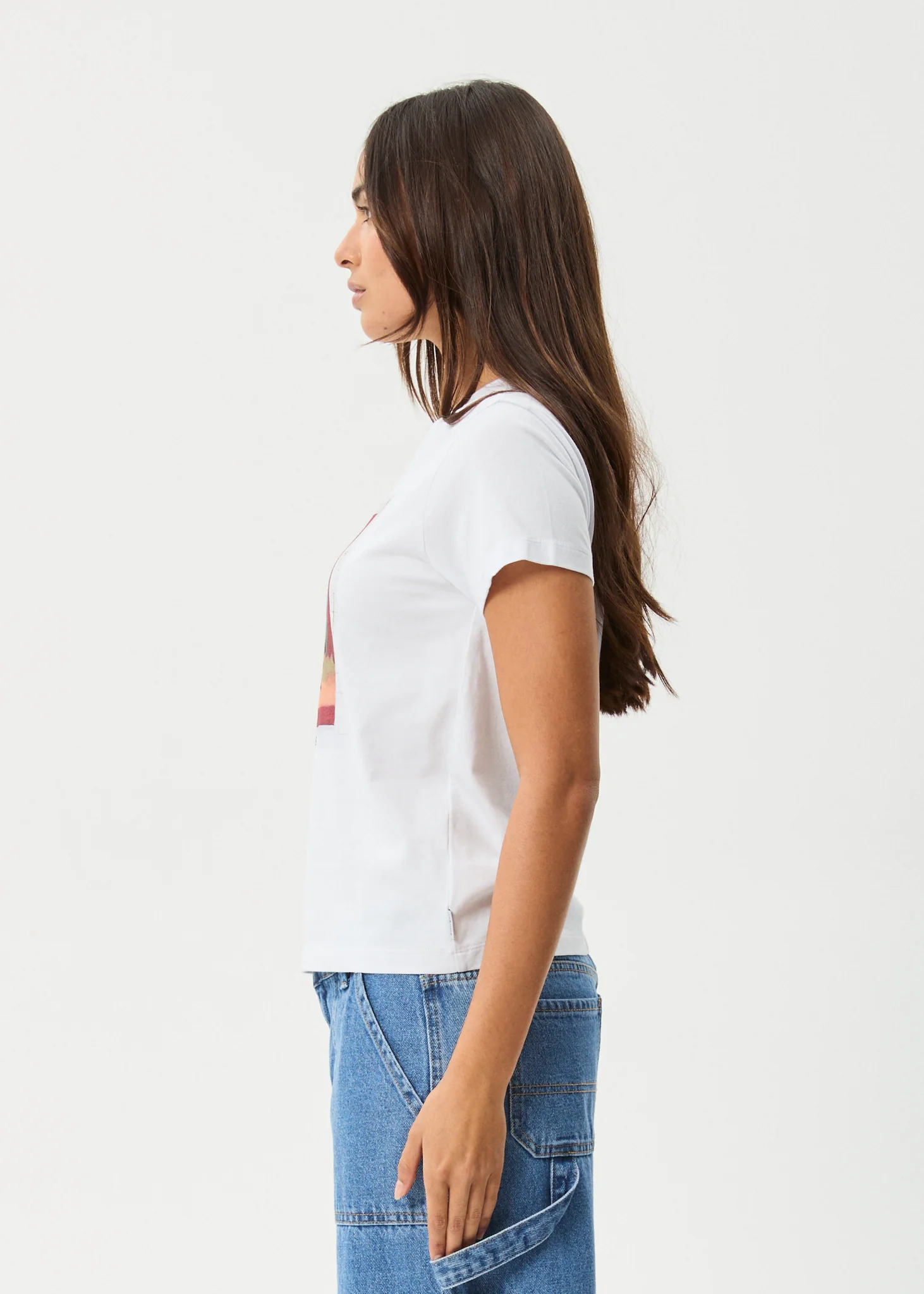AFENDS Womens Apocalypso - Regular Tee - White - Image 3