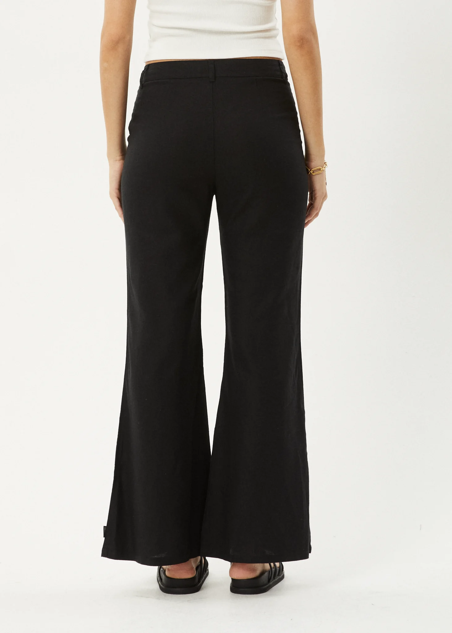 AFENDS Womens Birkin - Flares - Black - Image 6