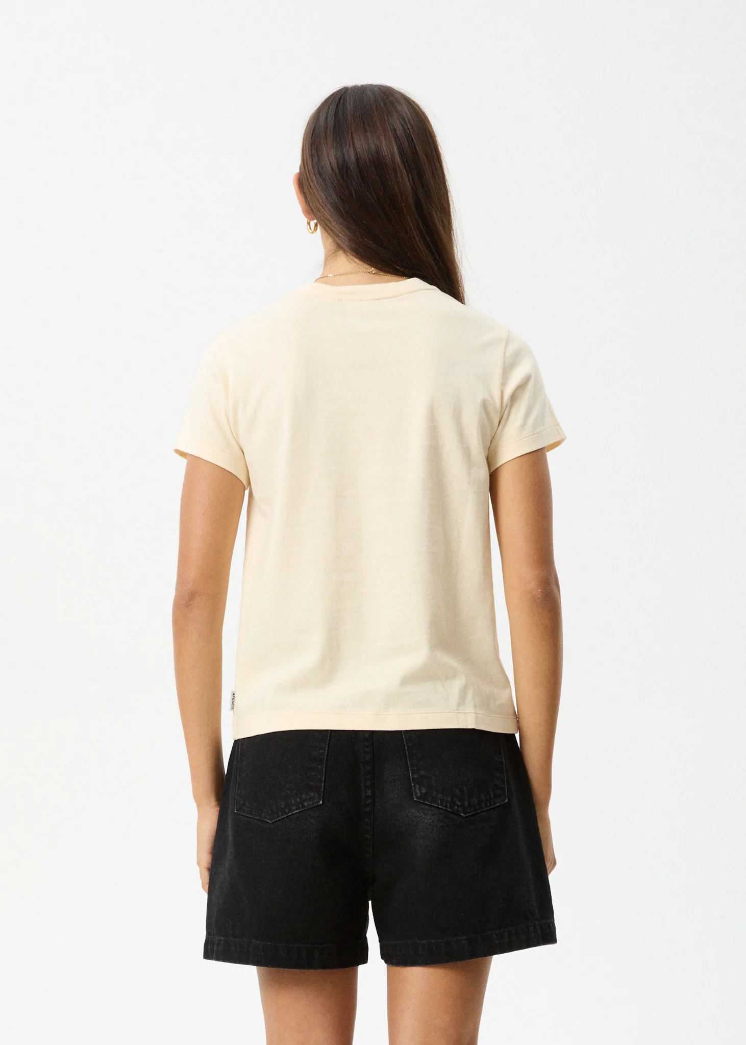 AFENDS Womens Heidi - Regular Tee - Sand - Image 5
