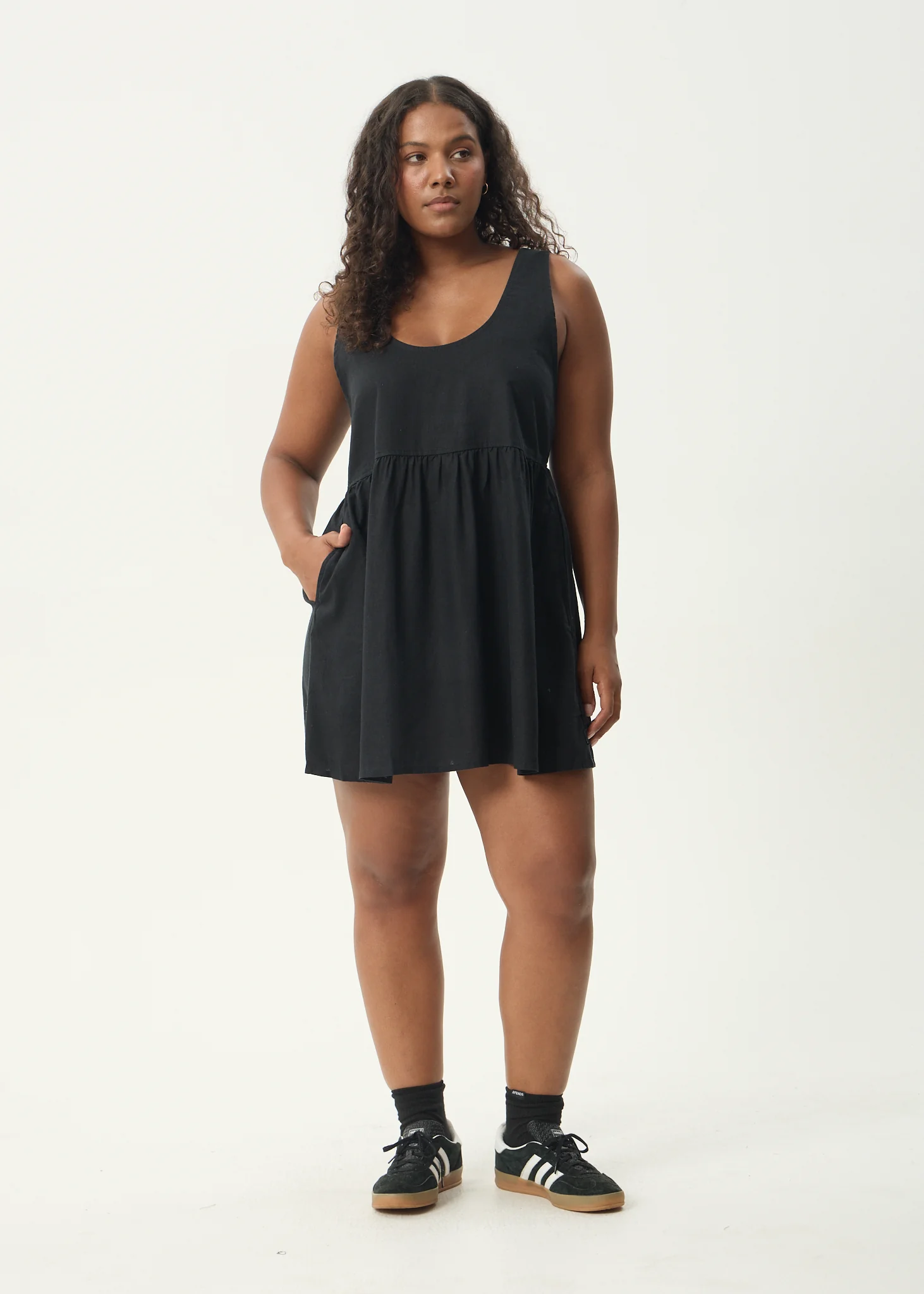 AFENDS Womens Jesse - Mini Dress - Black - Image 12