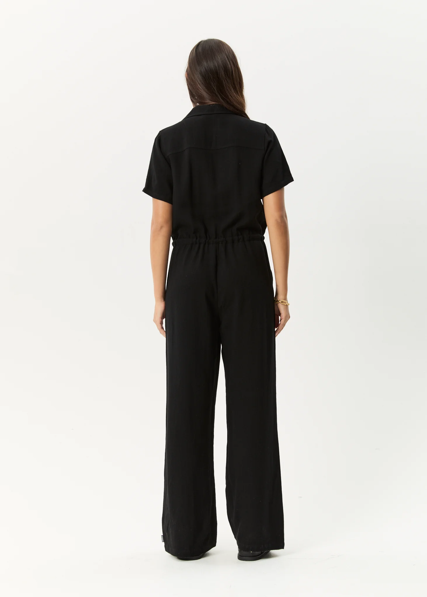 AFENDS Womens Mason - Relaxed Jumpsuit - Black - Image 5