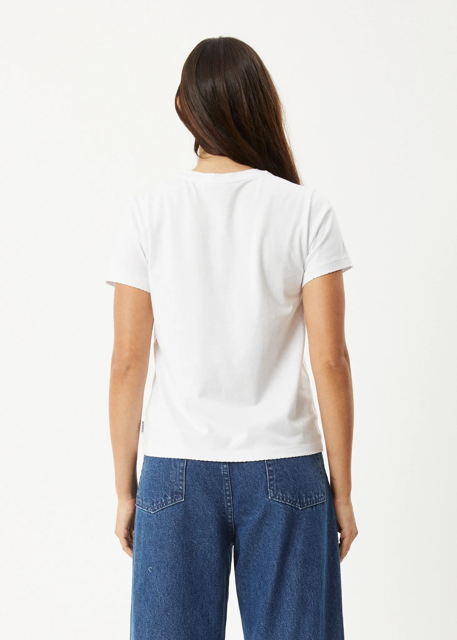 AFENDS Womens On Top -  Regular Tee - White - Image 4
